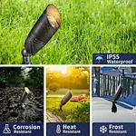 led garden spot lights