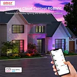 ground spotlights outdoor